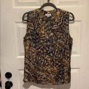 Tahari sleeveless blouse